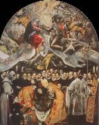 El Greco the burial of count orgaz oil painting reproduction